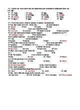 Đề thi học kỳ II môn Tiếng Anh Lớp 10 - Đề gốc 2 - Năm học 2016-2017 - Trường THPT Thạnh Lộc